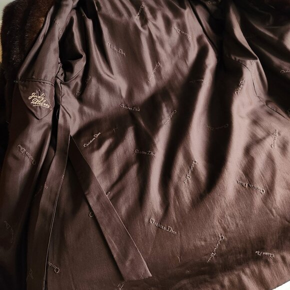 Vintage Long Mink Fur A-Line Coat - M/L - Picture 7 of 15